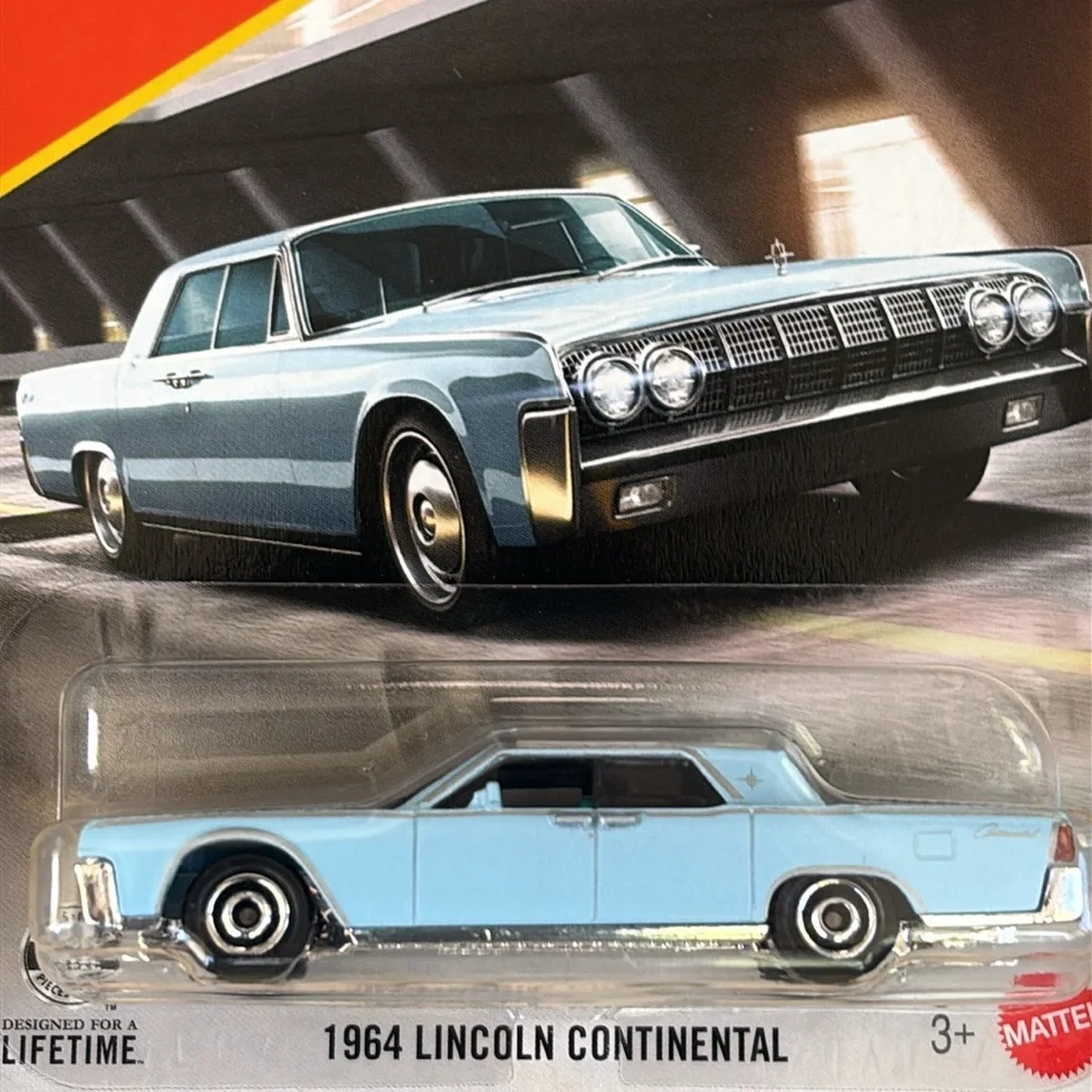 Matchbox 1964 Lincoln Continental Die-Cast Car Light Baby Blue New